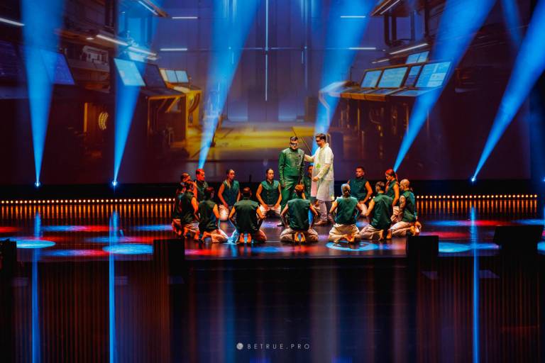 OPERAP:ŚLEPCY cast on stage