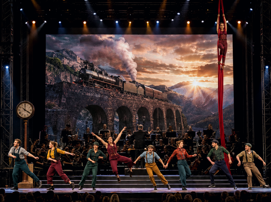 Hollywood in Dance III — plakat widowiska